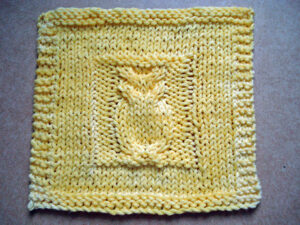 Beginner Knitted Dishcloth