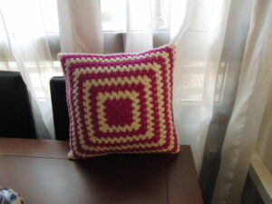 Crochet Cushion Cover