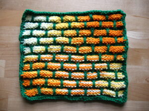 Beginner Knitted Dishcloth