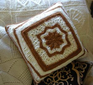 Crochet Cushion Cover