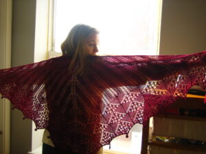Crochet Triangle Shawl