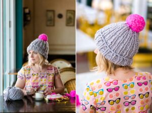 Crochet Pom-Pom Hat