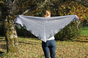 Crochet Triangle Shawl