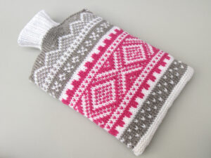Crochet Hot Water Bottle Cover