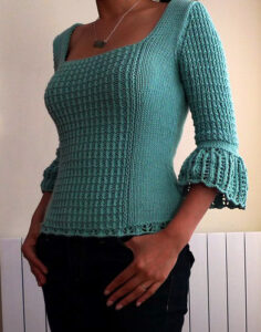 Crochet Pullover Sweater