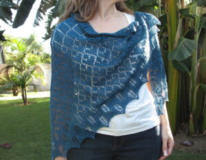 Crochet Triangle Shawl
