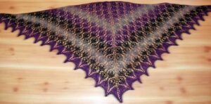 Crochet Triangle Shawl