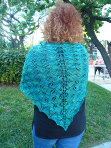 Crochet Triangle Shawl