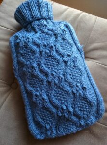 Crochet Hot Water Bottle Cover