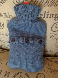 Crochet Hot Water Bottle Cover