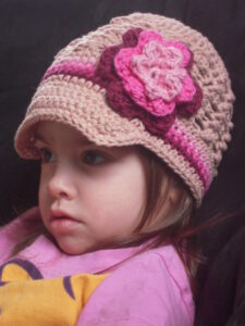 Crochet Double-Layer Beanie