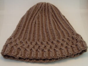 Crochet Cable Knit Look Hat