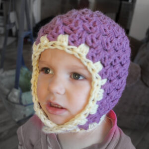 Crochet Toddler Hat with Earflaps