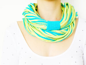 Crochet Chunky Infinity Scarf