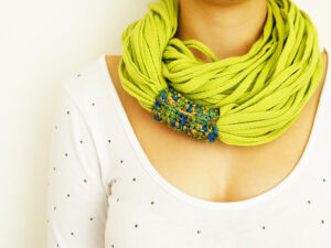 Crochet Chunky Infinity Scarf