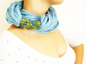 Crochet Chunky Infinity Scarf