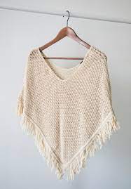 Crochet Chunky Poncho