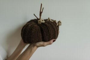 Crochet Pumpkin Decor