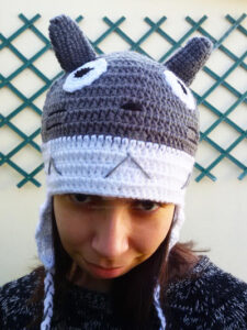 Crochet Double-Layer Beanie